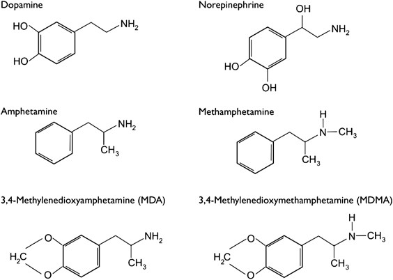 Adderall Chemical Structure